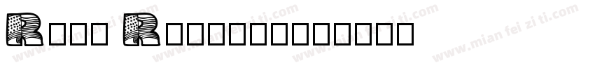 Ross Regular字体转换
